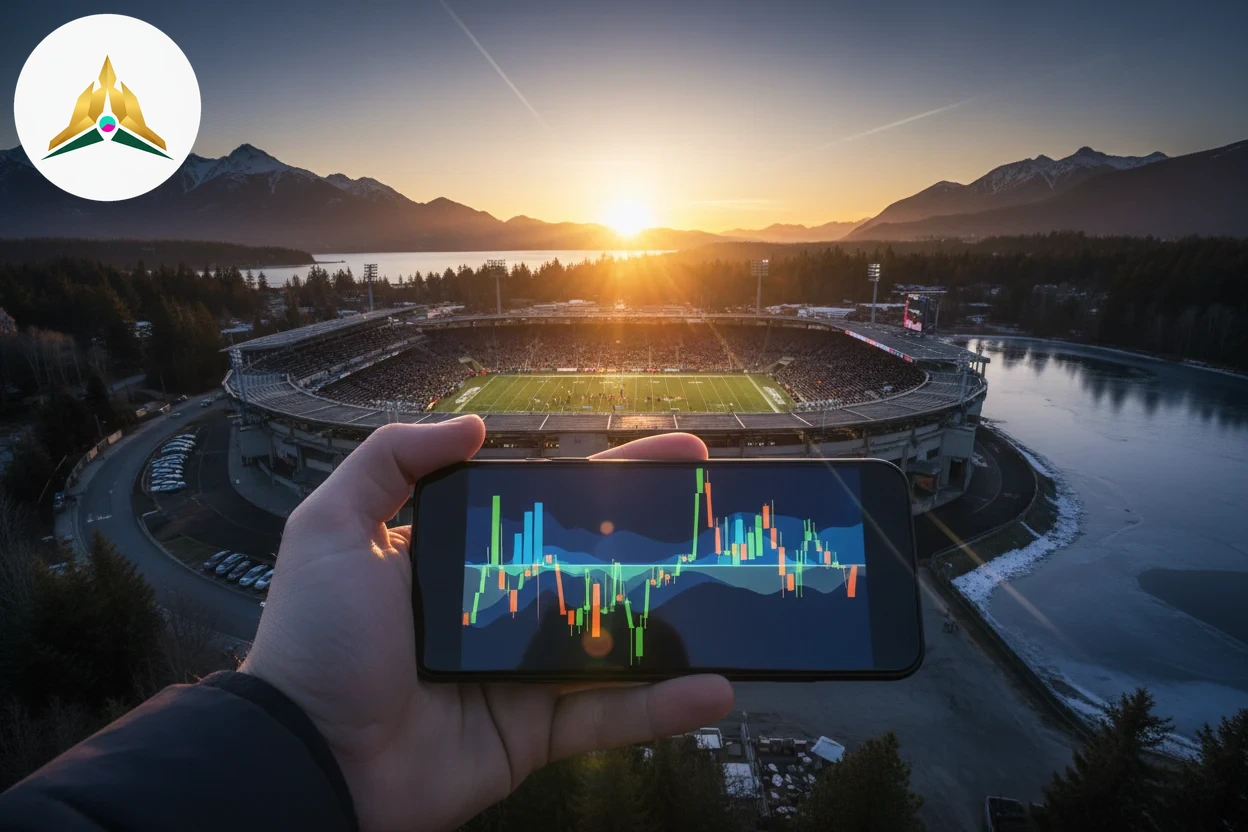 Sports betting performance tracking spreadsheet showing closing line value graphs