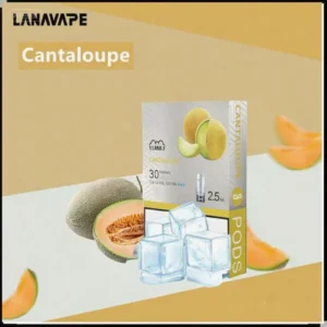 【哈密瓜口味】LANA煙彈|LANA一代主機通用|29種口味|發光透明霧化彈 2.5ml/3枚入 #台灣正品現貨