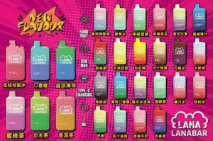 【LANA-5000口】LANA拋棄式電子菸|一次性電子煙|官方正品|台灣現貨